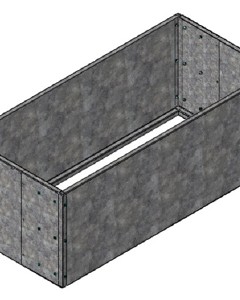 Extension column V20 295-360L 2-3lines H460mm 83502598